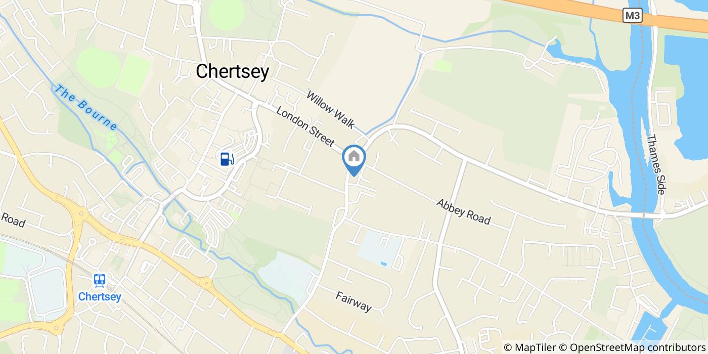1 Bed Flat, Four Corners Chertsey, KT16