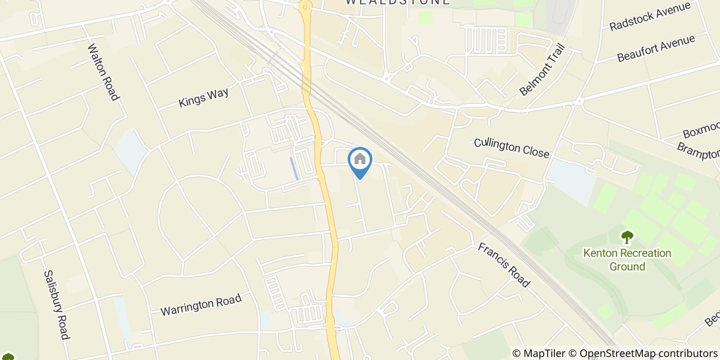 Room in a Shared House, Frognal Avenue, HA1
