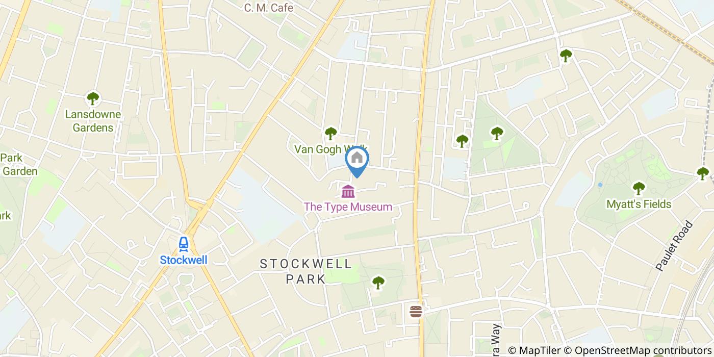 1 Bed Flat, Nightingale House, SW9