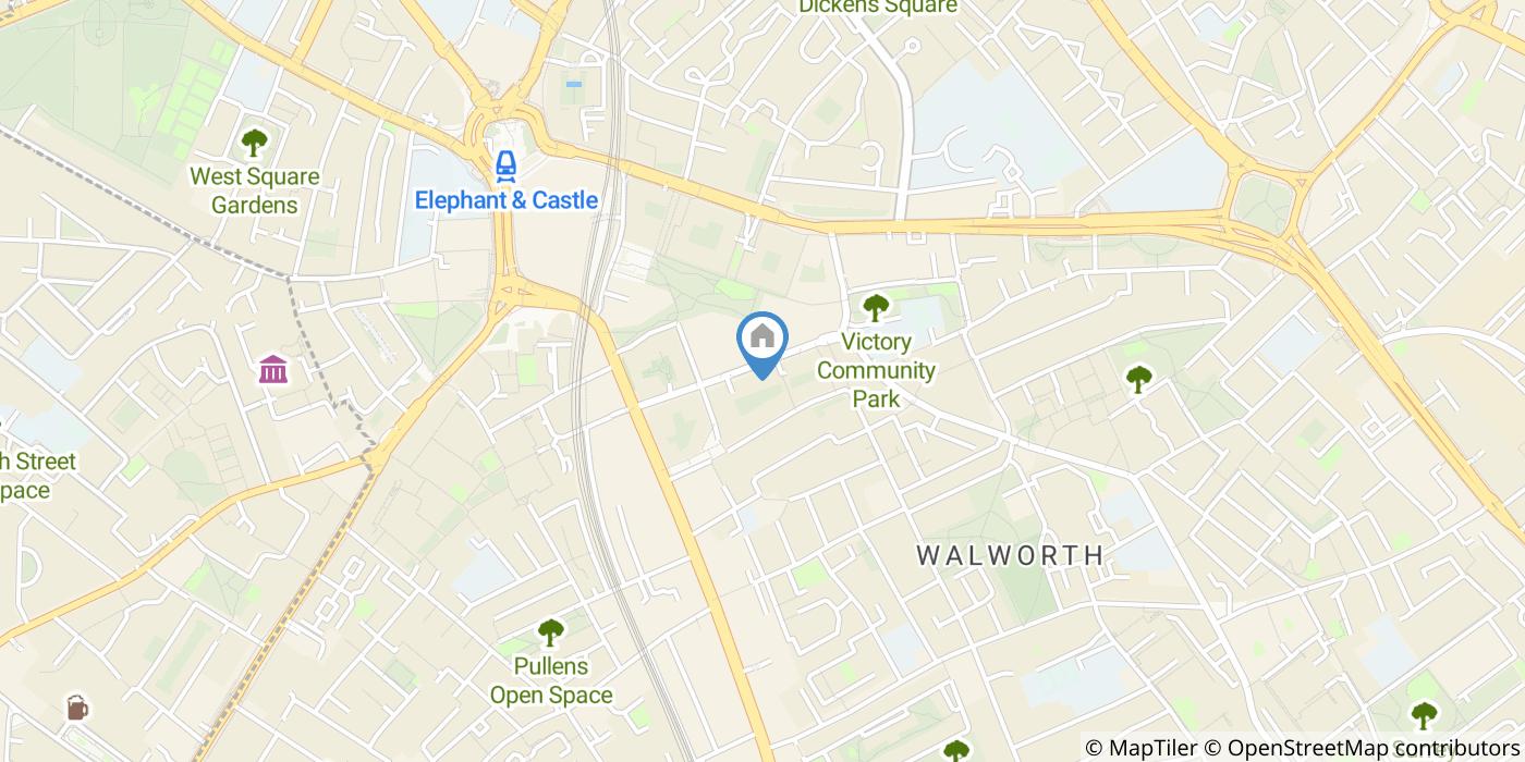 2 Bed Flat, Sir John Soane Apartments, SE17