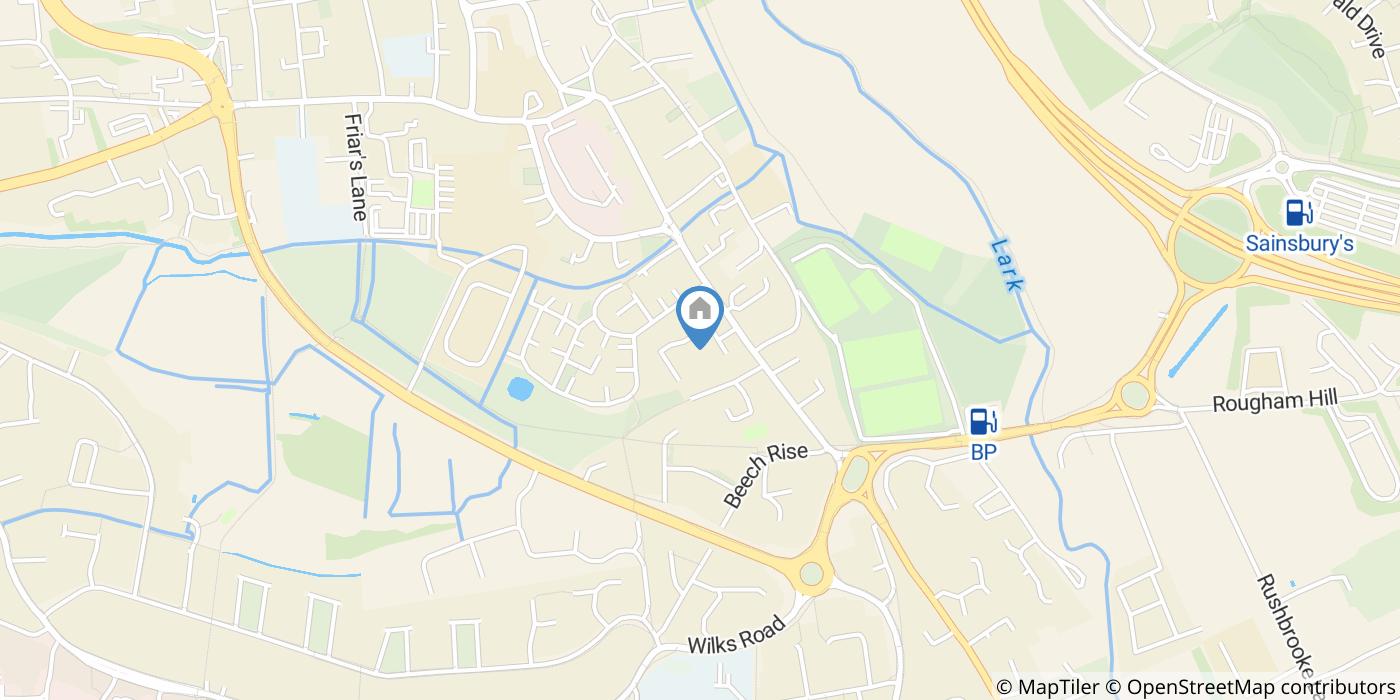 2 Bed Flat, Ames Court, IP33