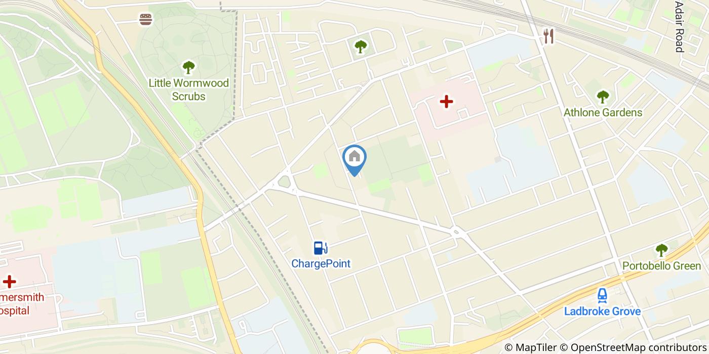 Room in a Shared House, Pangbourne Avenue, W10