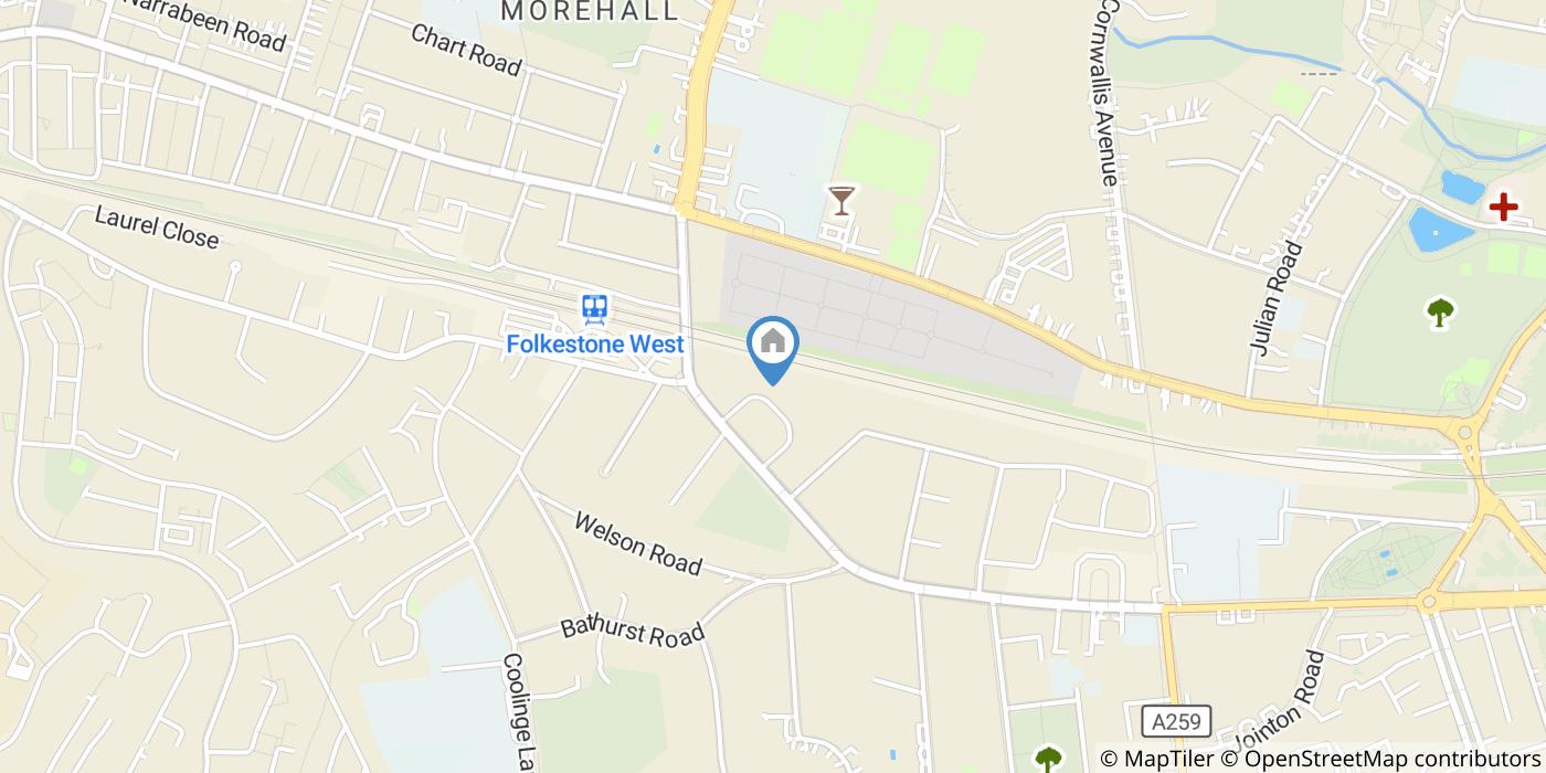 1 Bed Flat, Broadfield Crescent, CT20