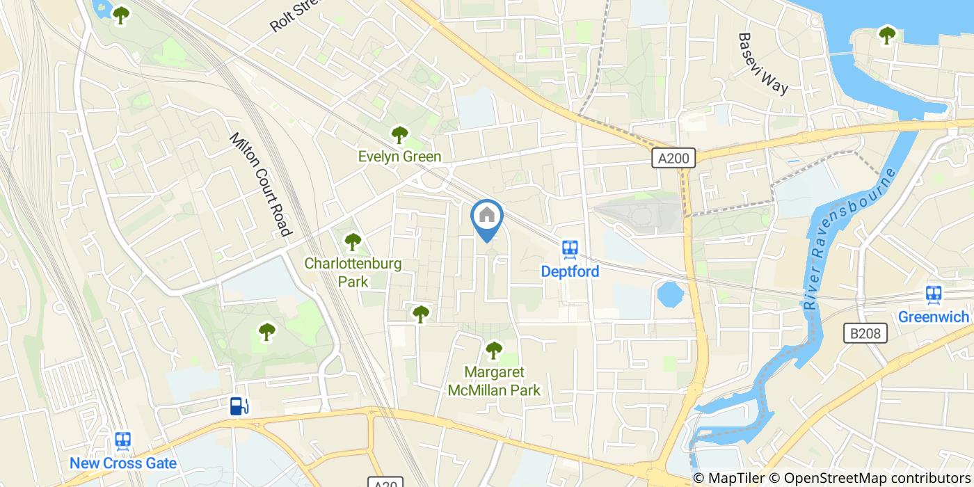 4 Bed Flat, Maple House, SE8