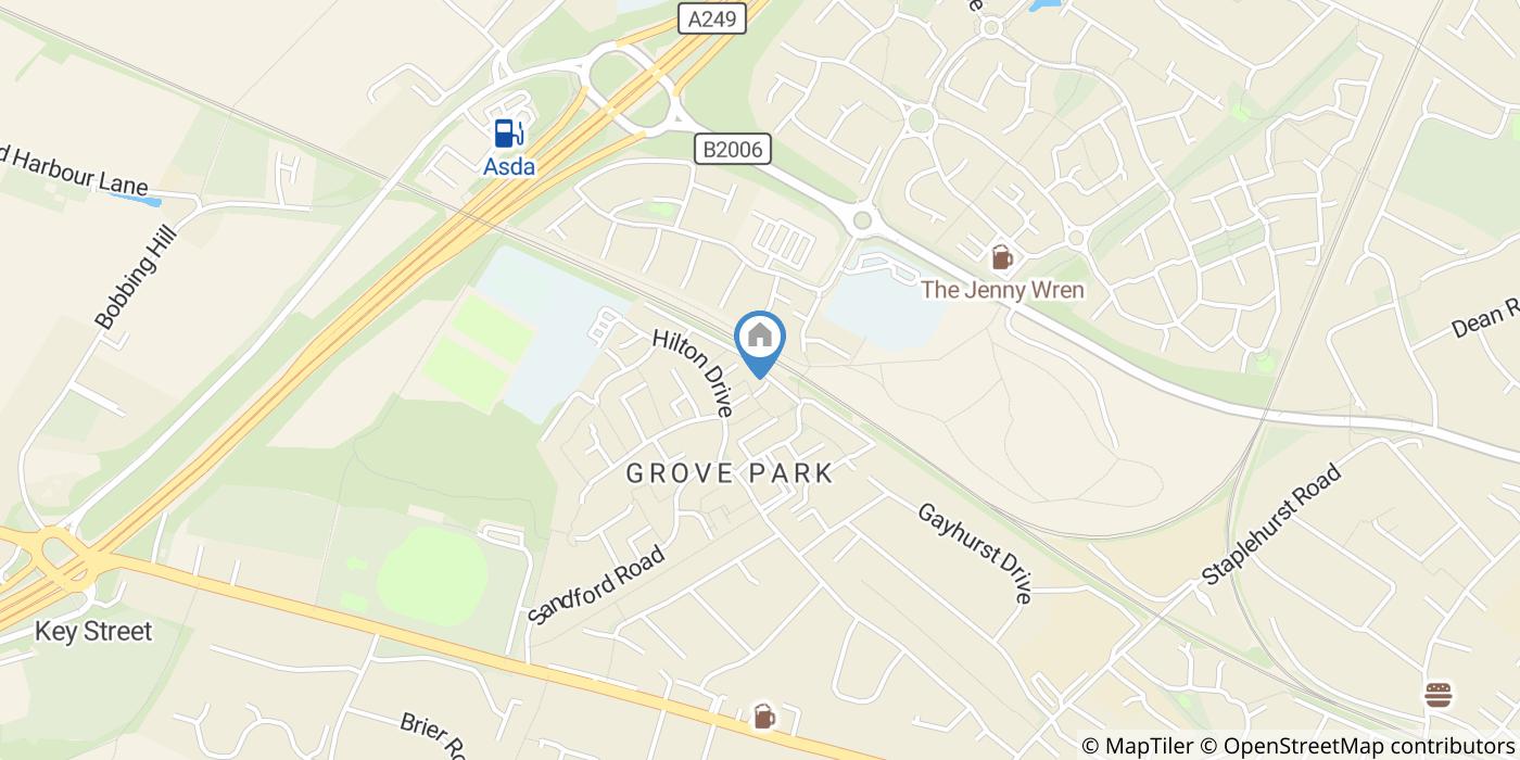 2 Bed Terraced House, Norwood Walk, ME10