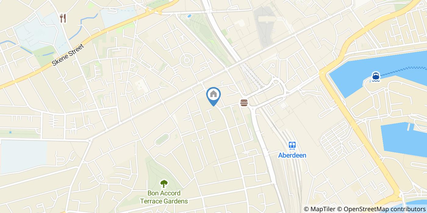 2 Bed Flat, Crown Street, AB11