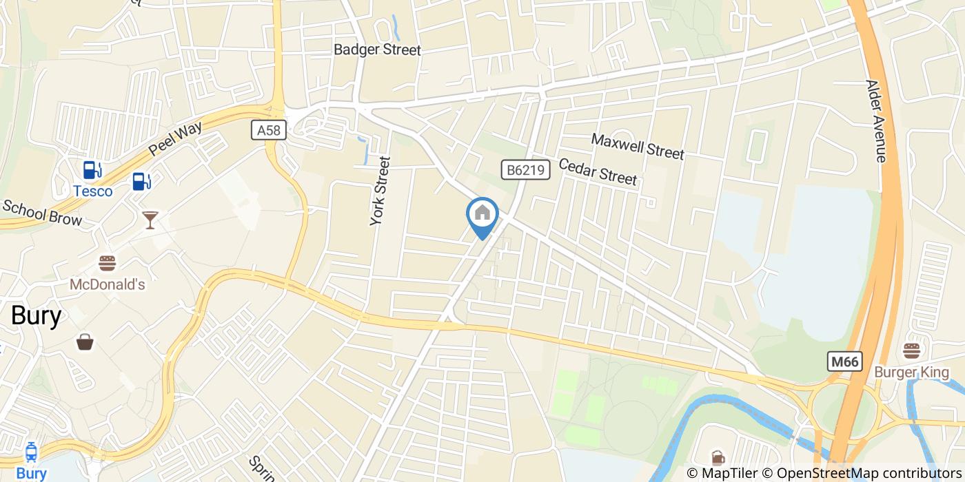 2 Bed Terraced House, Bond Street, BL9