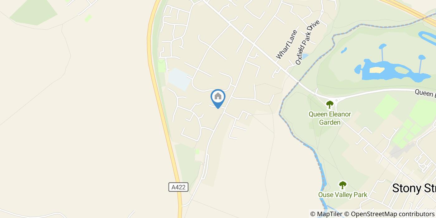 1 Bed Flat, Brookside Close, MK19