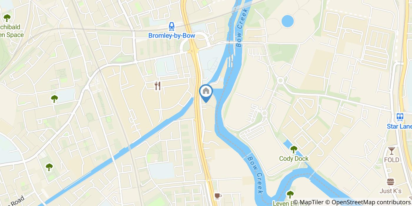 1 Bed Flat, Gillender Street, E3