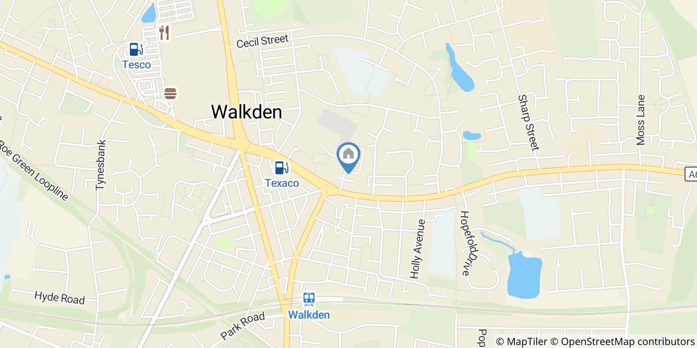 Room in a Shared House, Bury Road, M26