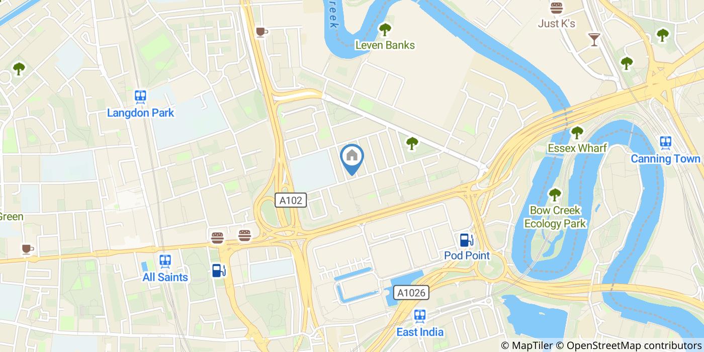 2 Bed Flat, Loren Apartments, E14