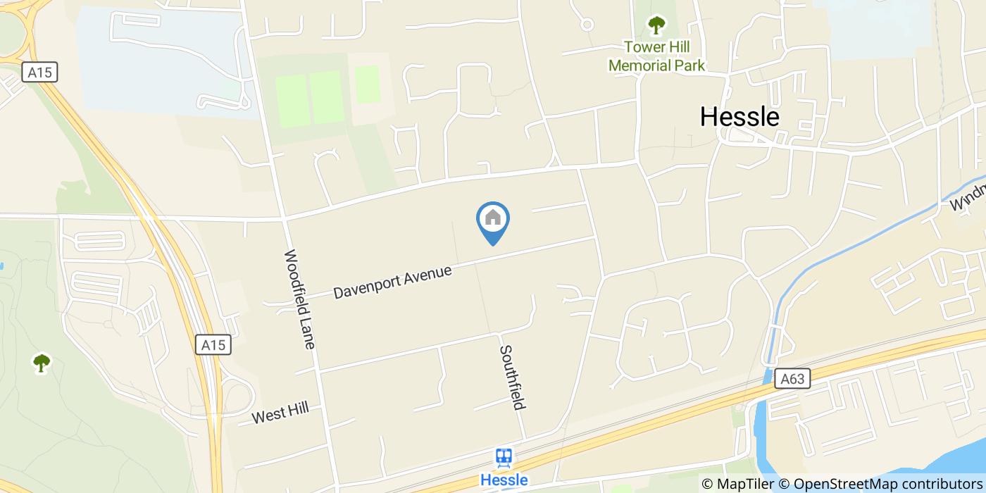 1 Bed Flat, Davenport Avenue, HU13