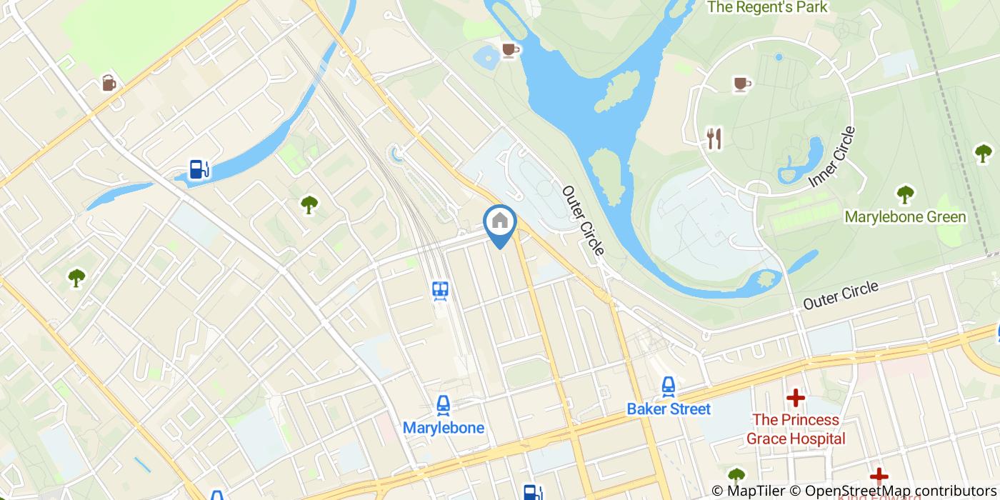 2 Bed Flat, Ivor Court, NW1