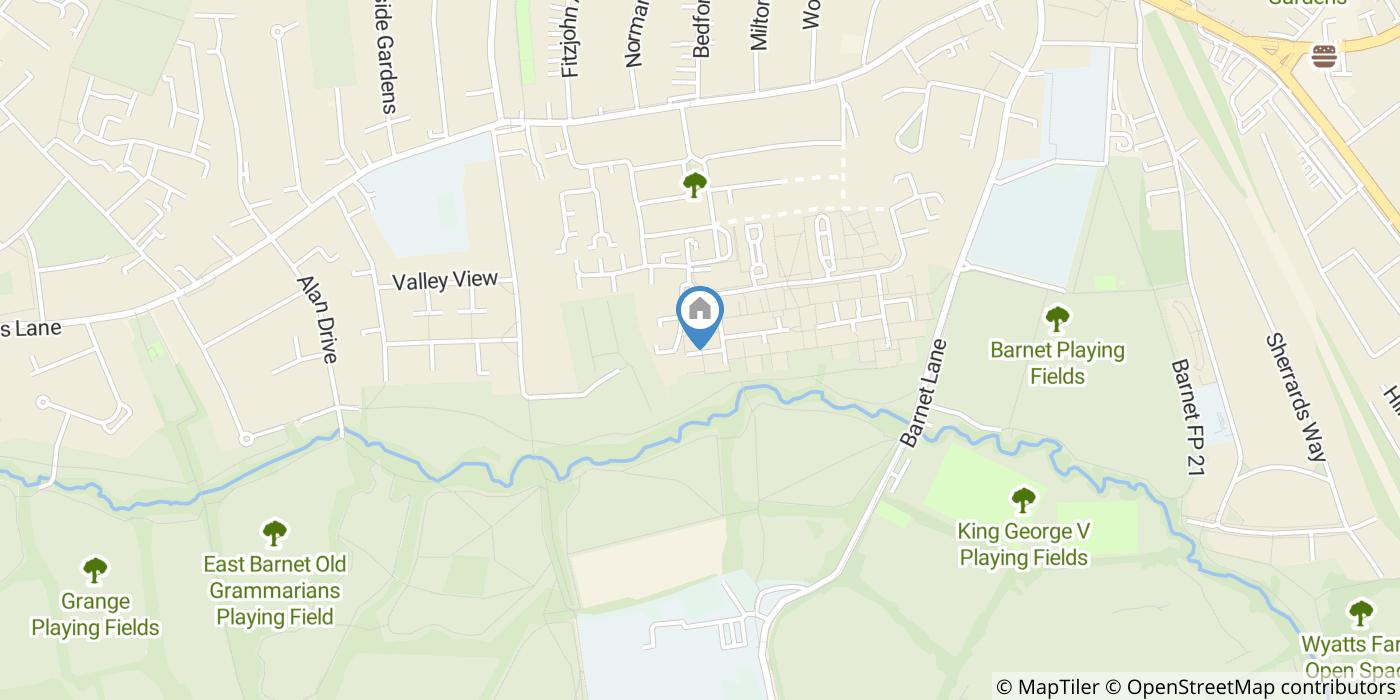 5 Bed Terraced House, Meadow Close, EN5