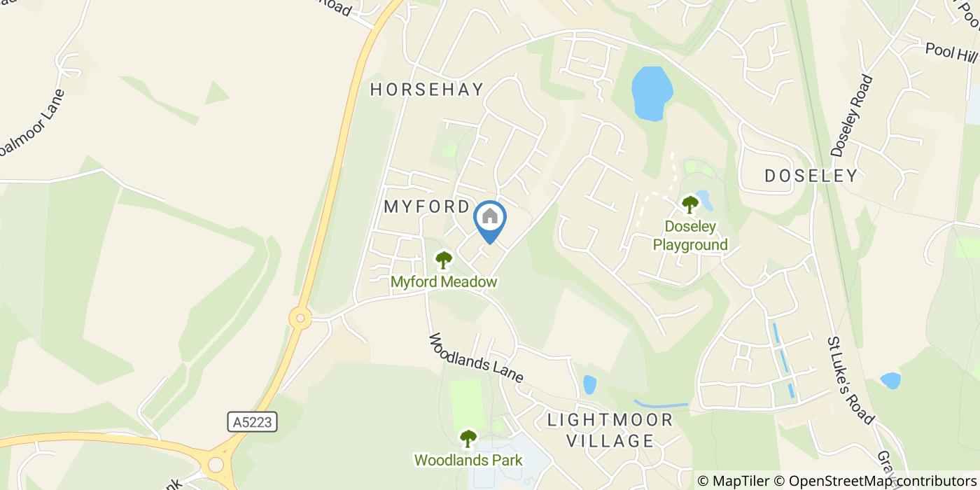 3 Bed Detached House, New Meadow Road, TF4