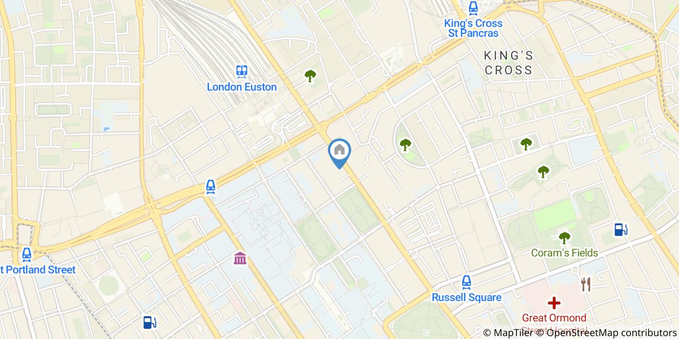Room in a Shared Flat, Endsleigh Court, WC1H