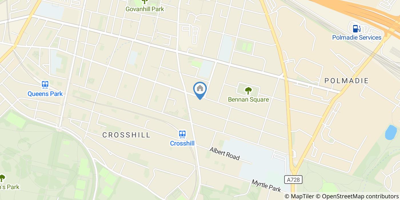 2 Bed Flat, Allison Street, G42