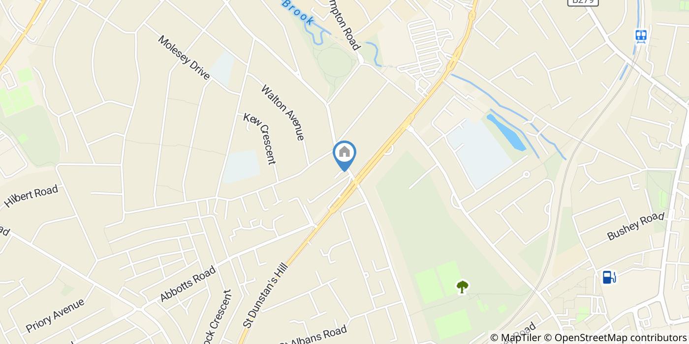 Room in a Shared Flat, Gander Green Lane, SM3