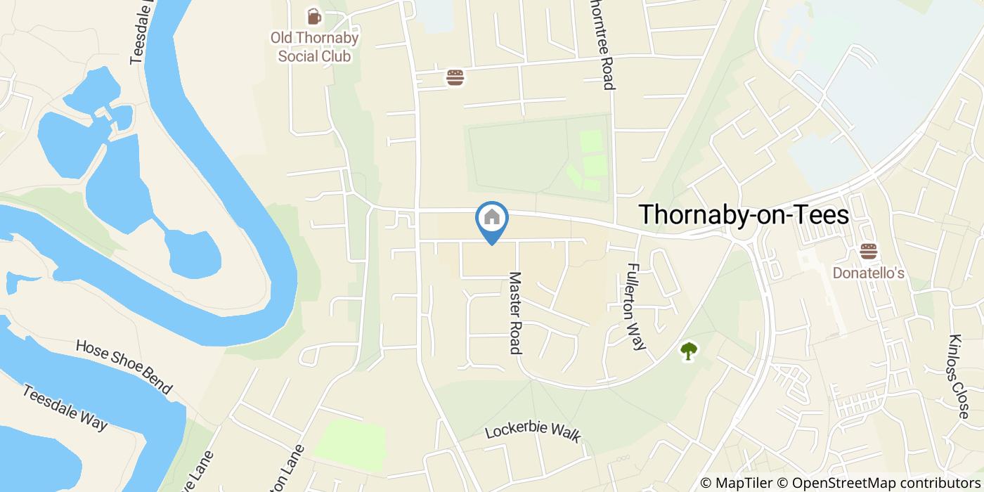 1 Bed Flat, Martinet Road, TS17