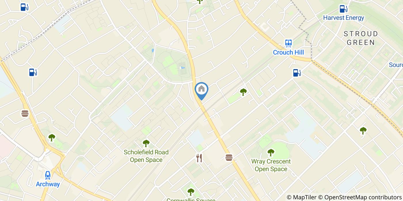 1 Bed Flat, Hornsey Road, N19