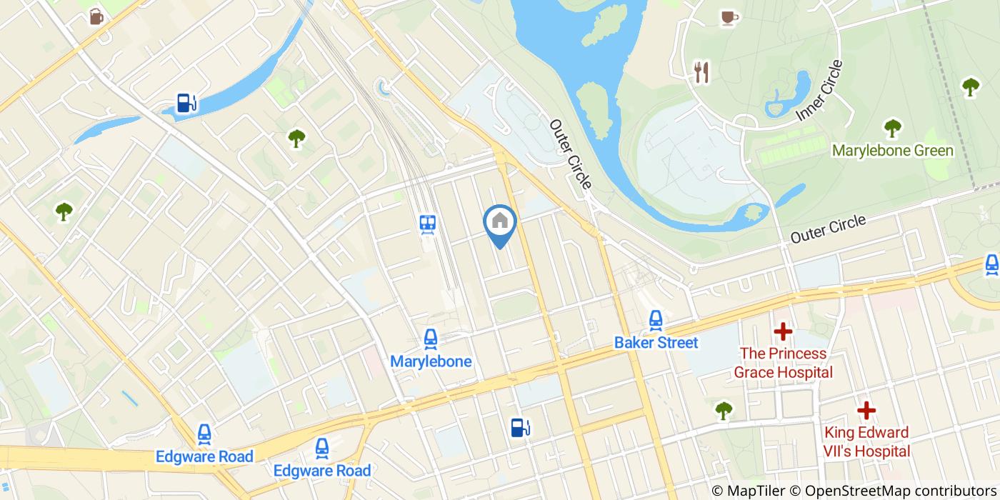 2 Bed Maisonette, Linhope Street, NW1