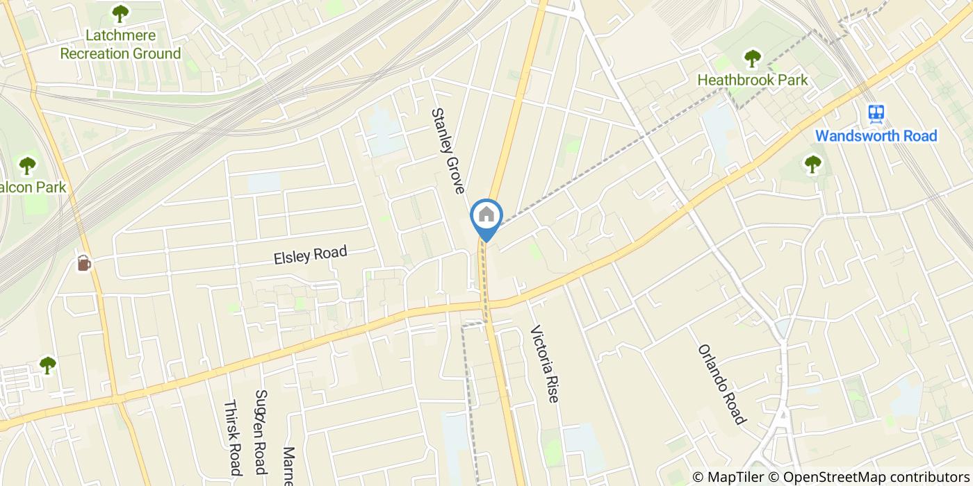 1 Bed Flat, Queenstown Road, SW8