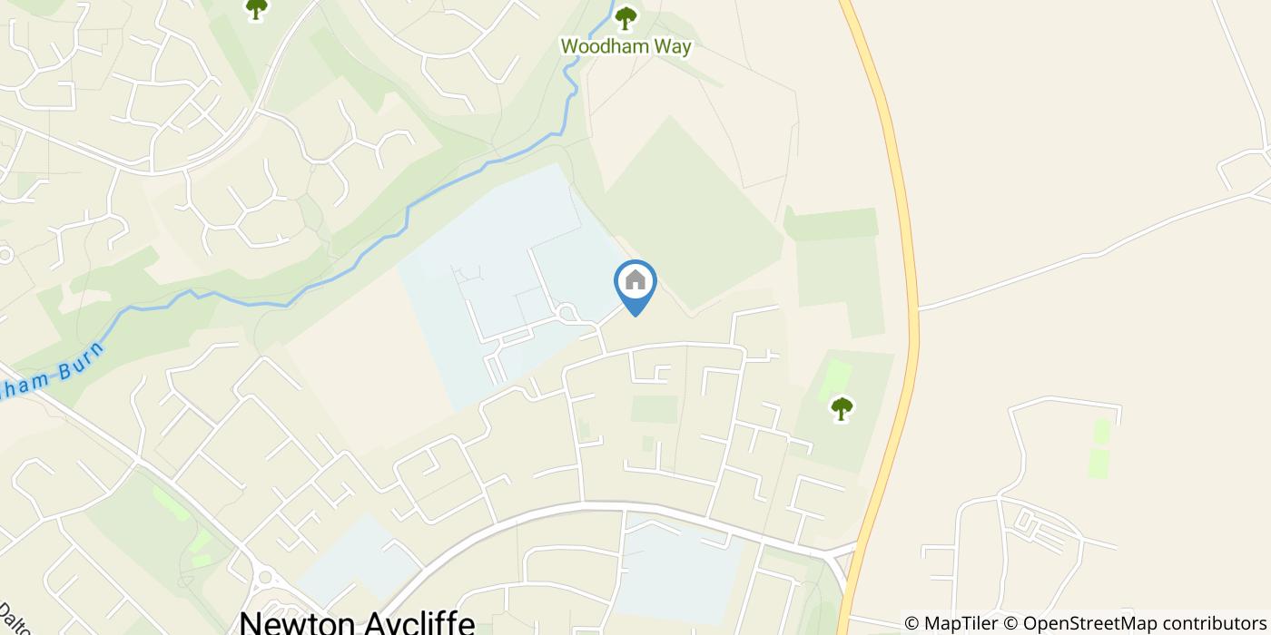 3 Bed Terraced House, Wolsey Close, DL5