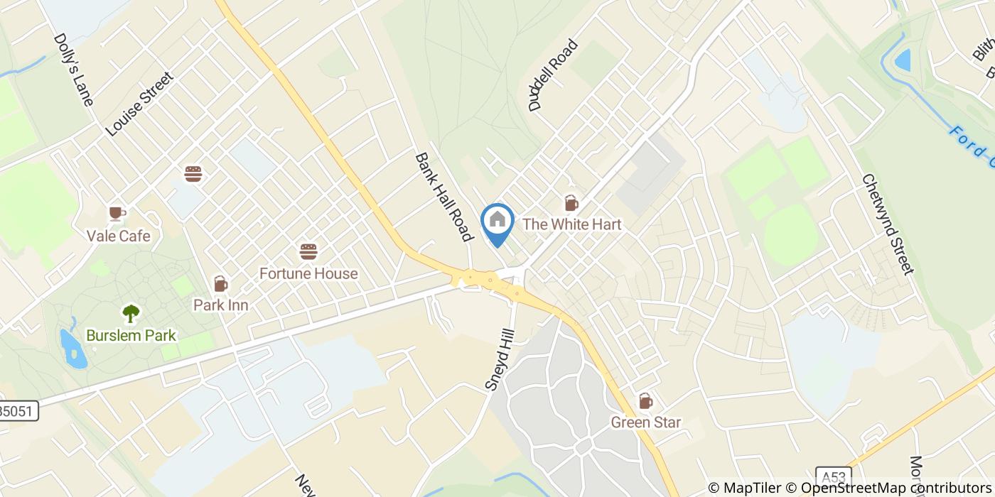 2 Bed Terraced House, North West Terrace, ST6
