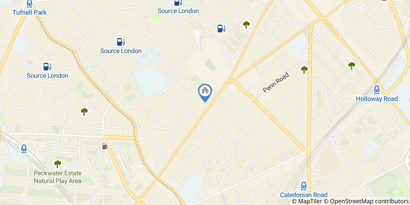 Room in a Shared Flat, Ikon Apartments, N7