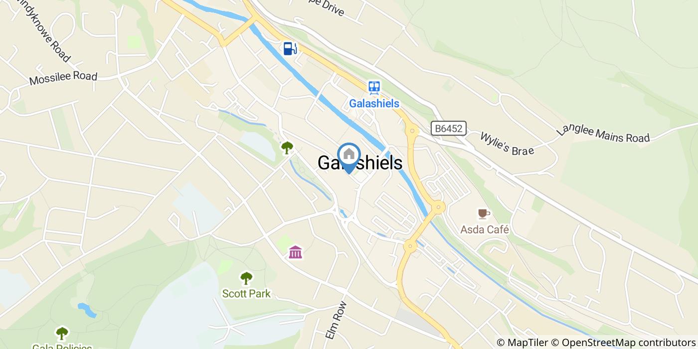 2 Bed Flat, Overhaugh Street, TD1
