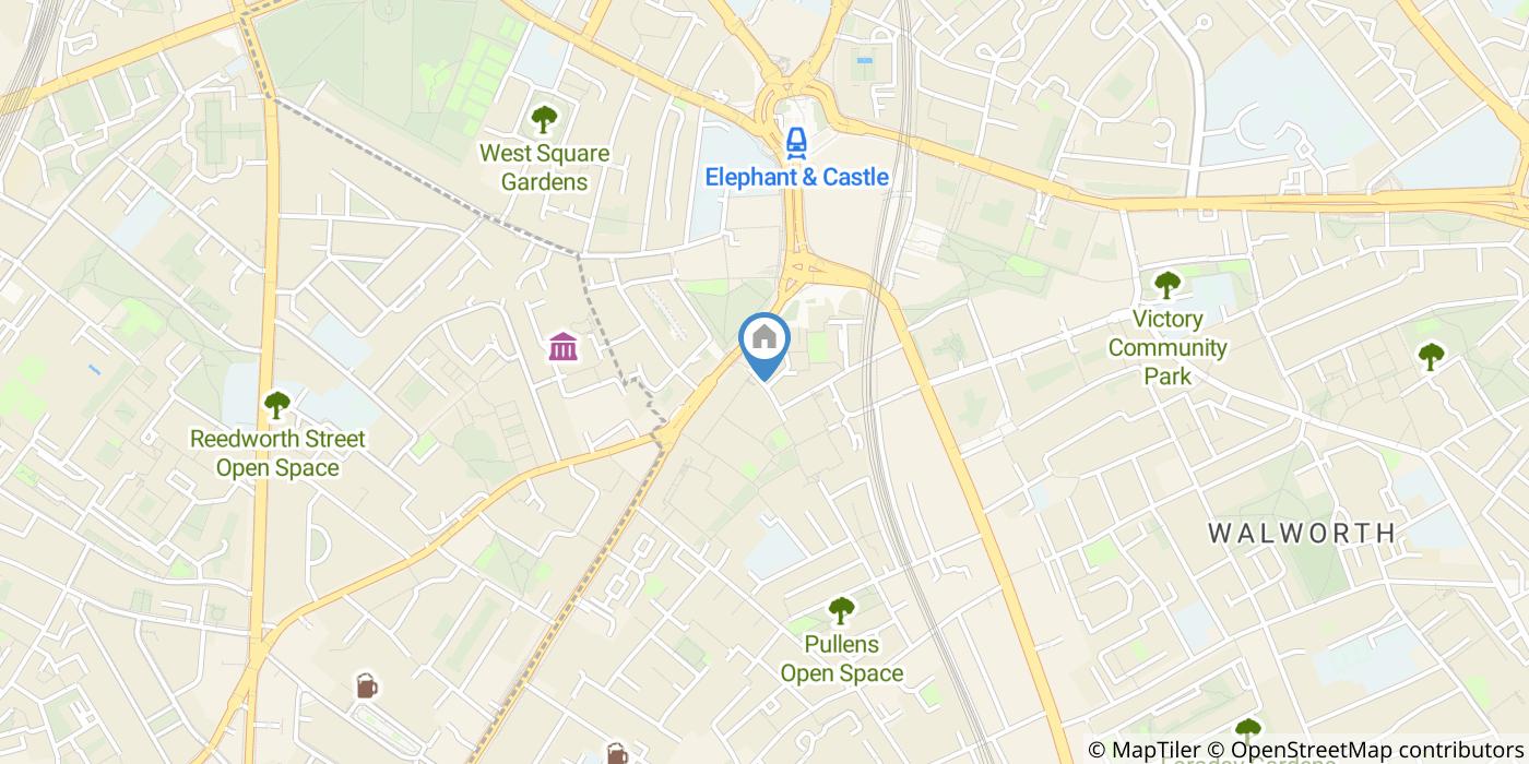 4 Bed Terraced House, Canterbury Place, SE17
