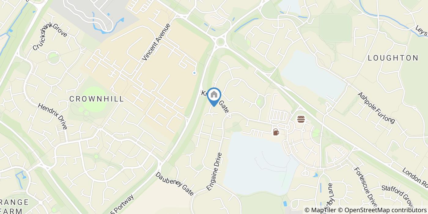 Room in a Shared House, Forthill Place, MK5