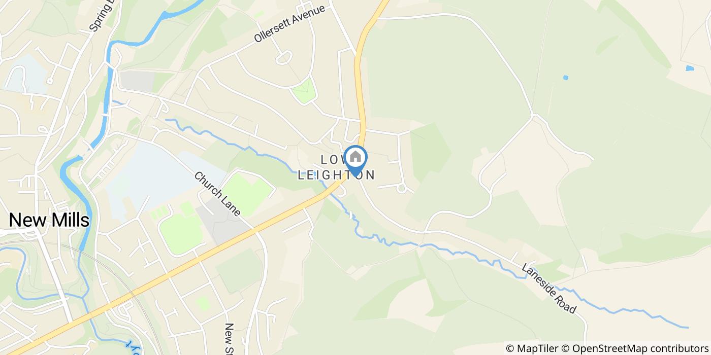 2 Bed Terraced House, Laneside Road, SK22