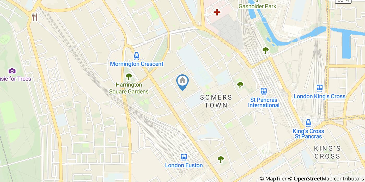 2 Bed Flat, Werrington Street, NW1
