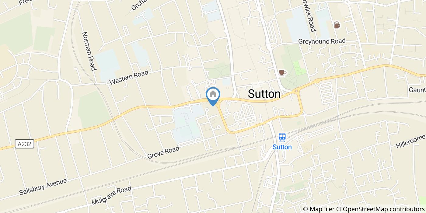 2 Bed Flat, Grove Road, SM1