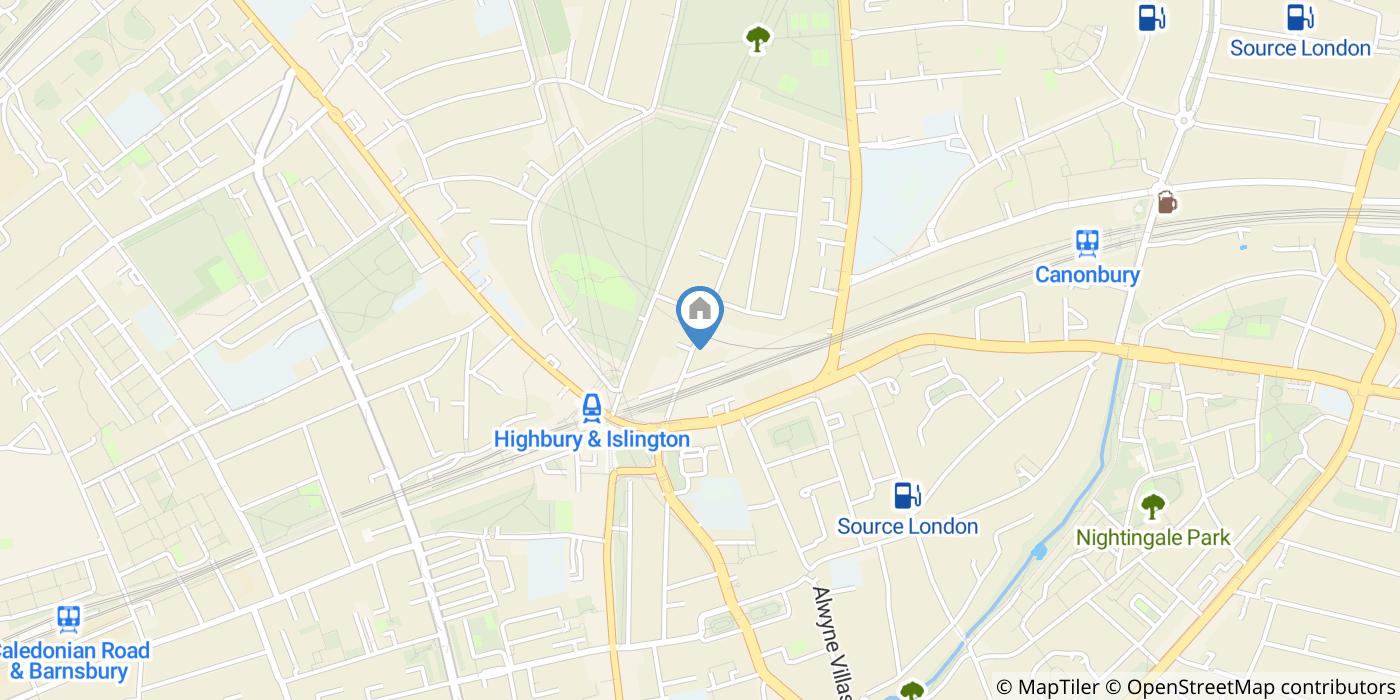 1 Bed Flat, Corsica Street, N5