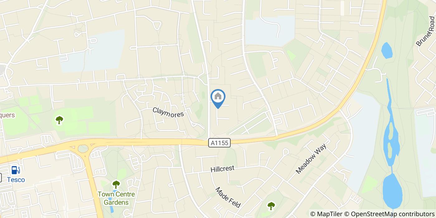 3 Bed Terraced House, Graceway, SG1
