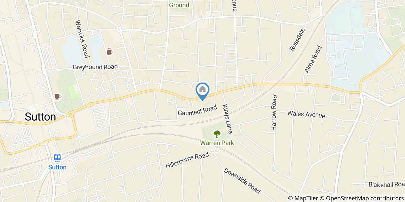 2 Bed Flat, Carshalton Road, SM1