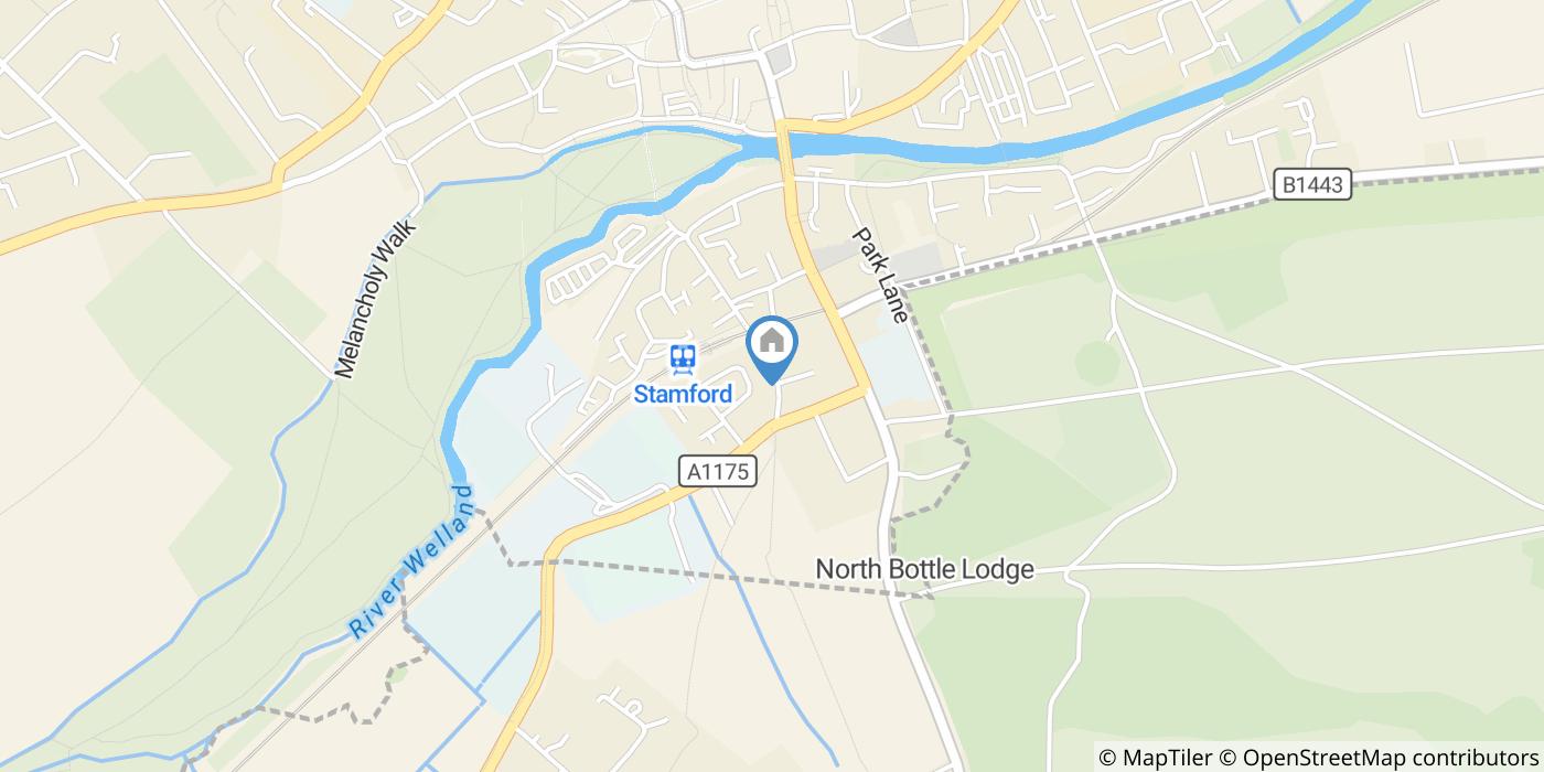 1 Bed Flat, Wothorpe Road, PE9