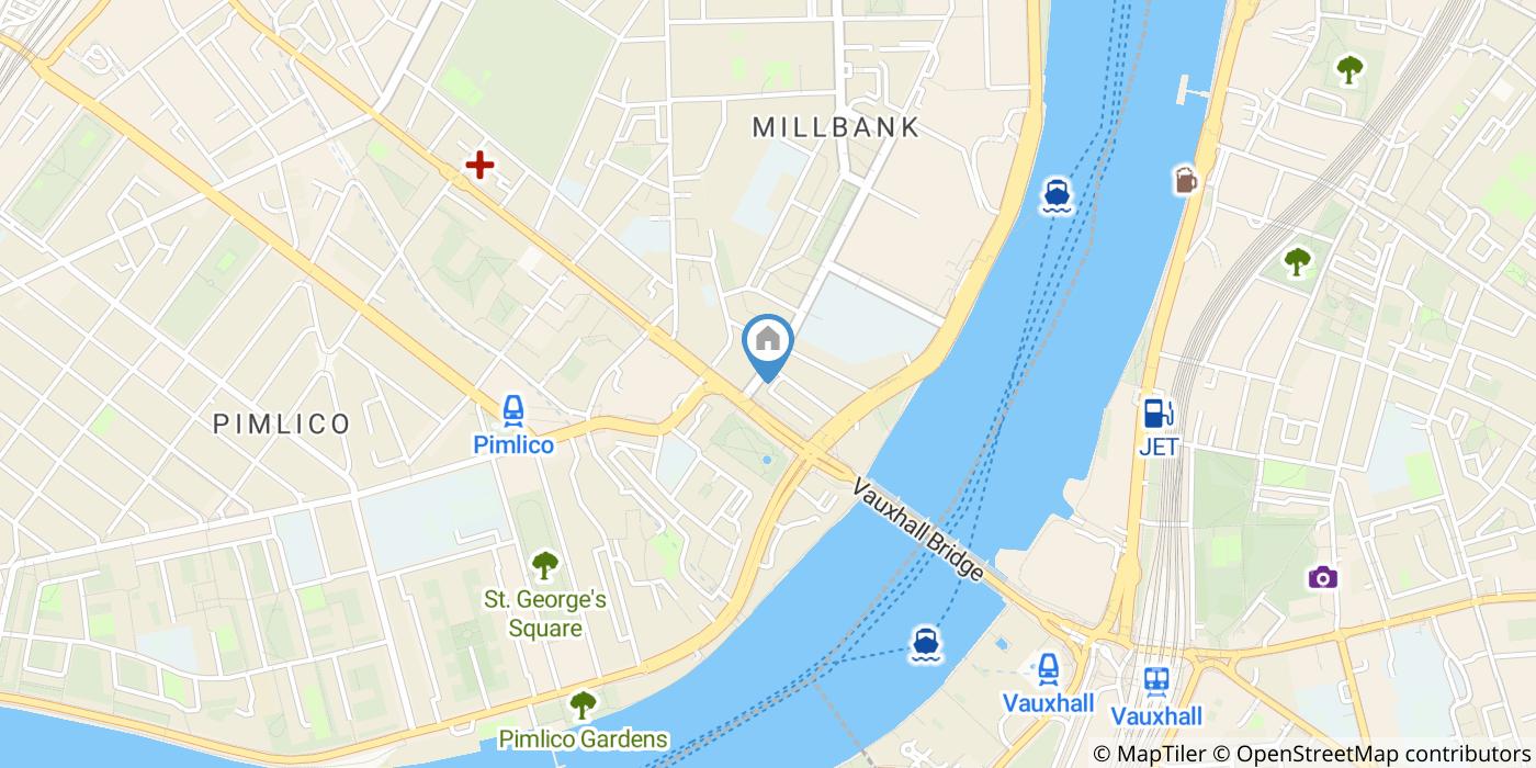 1 Bed Flat, John Islip Street, SW1P