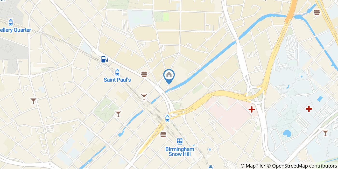 1 Bed Flat, Clive Passage, B4