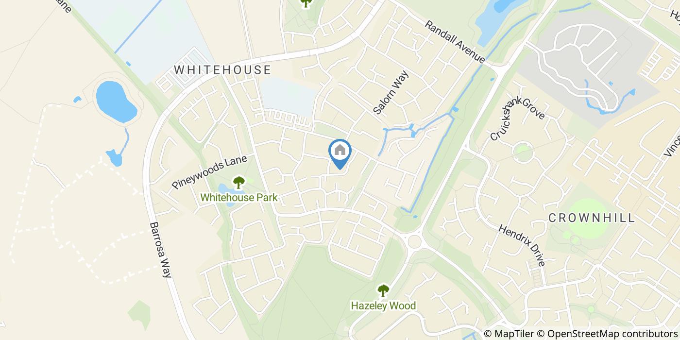 3 Bed Terraced House, Madura Gardens, MK8