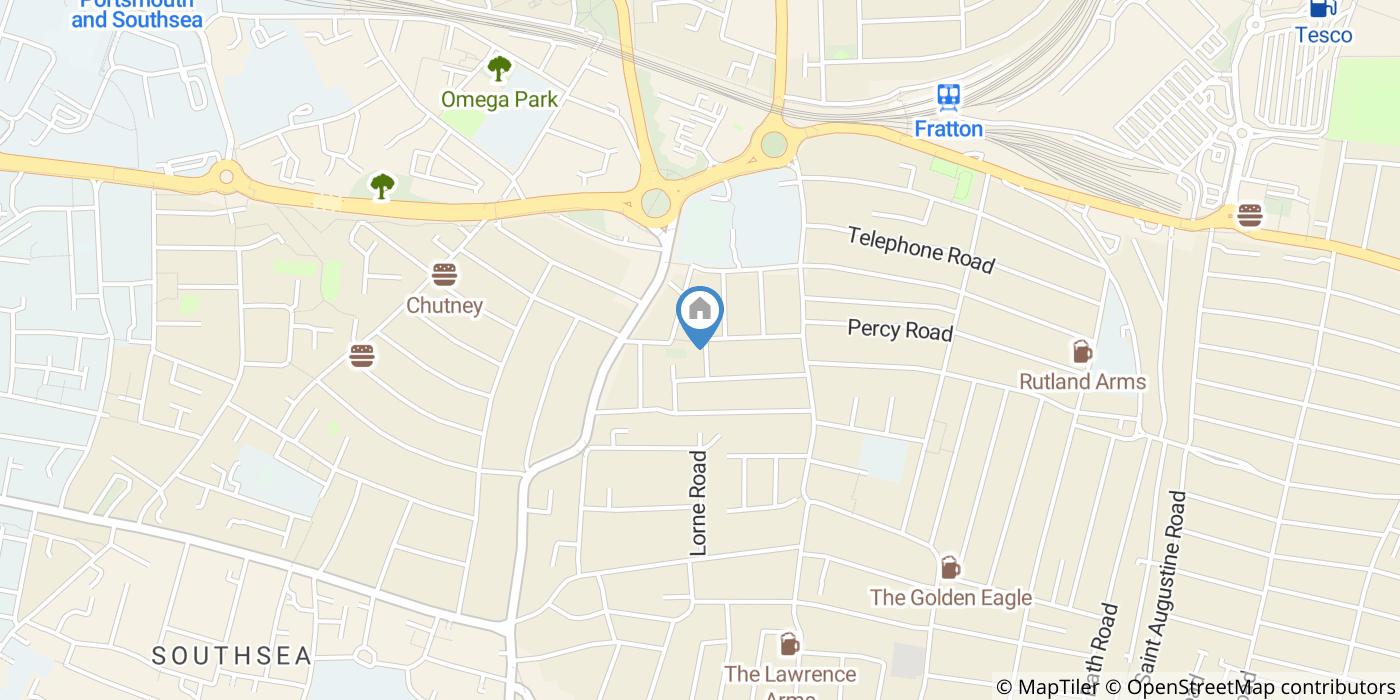 4 Bed Terraced House, Cleveland Road, PO5