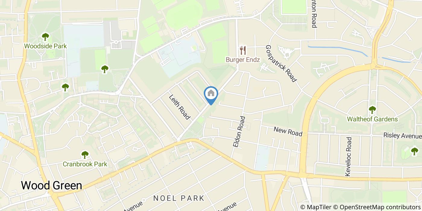 2 Bed Terraced House, Perth Road, N22