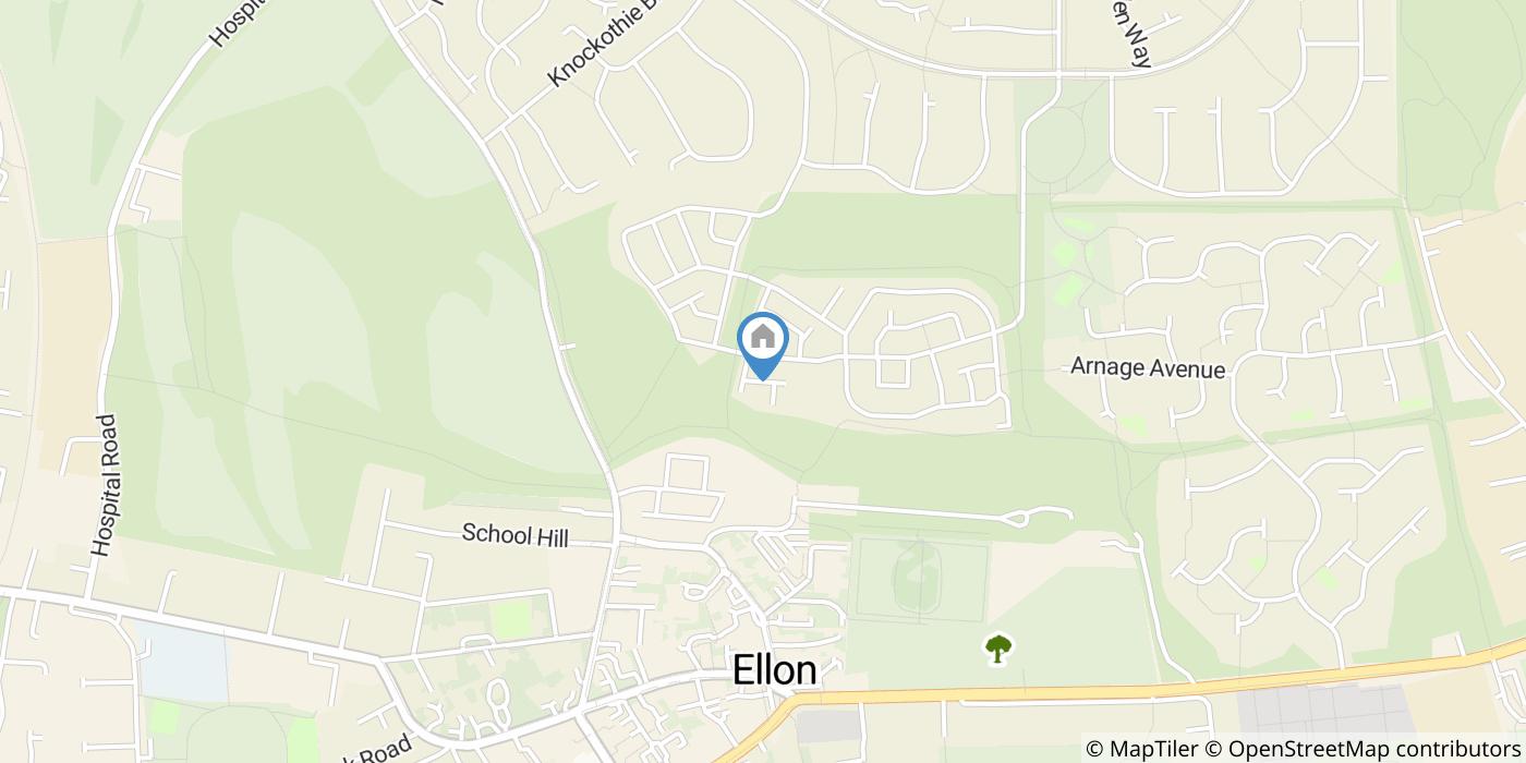 2 Bed Flat, Castle Court, AB41