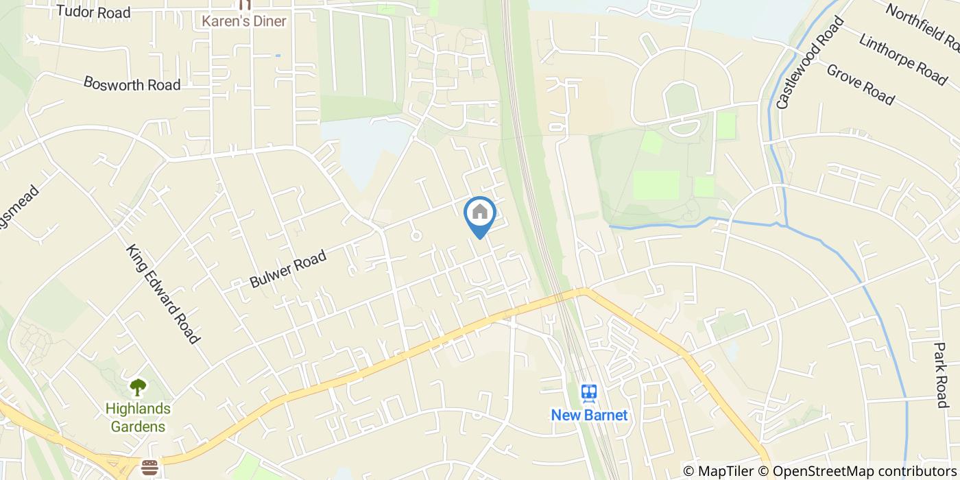 1 Bed Flat, Argent Court, EN5