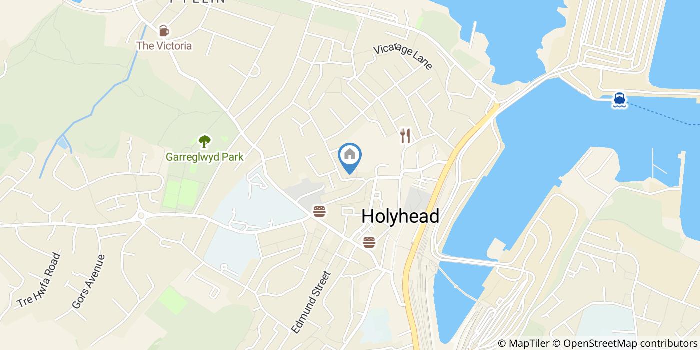 4 Bed Terraced House, Queens Park, LL65