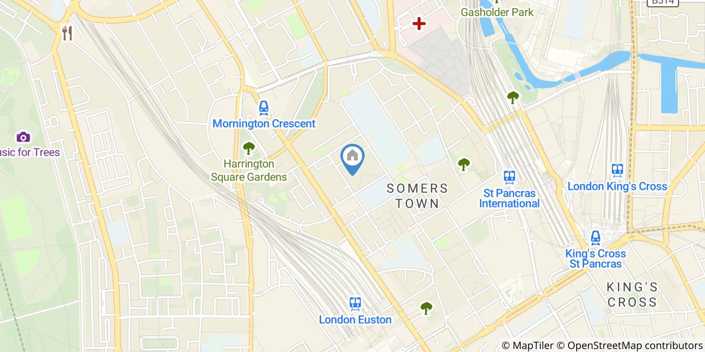 2 Bed Flat, Werrington Street, NW1