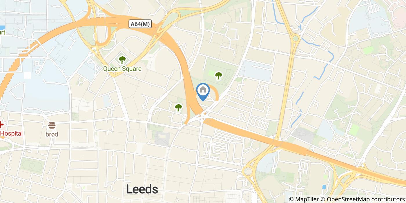 1 Bed Flat, Centenary House, LS2