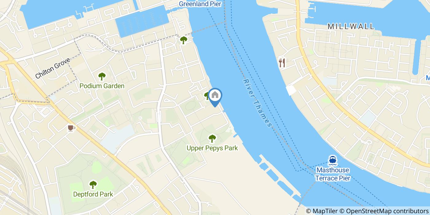 1 Bed Flat, Foreshore, SE8